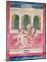 Scenes from the Kama Sutra from Cupboard in the Juna Mahal Fort, Dungarpur, Rajasthan State, India-R H Productions-Mounted Photographic Print