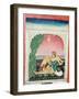 Scenes from the Kama Sutra from Cupboard in the Juna Mahal Fort, Dungarpur, Rajasthan State, India-R H Productions-Framed Photographic Print