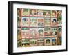 Scenes from the Kama Sutra in a Cupboard in the Juna Mahal Fort, Dungarpur, Rajasthan State, India-R H Productions-Framed Photographic Print