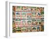 Scenes from the Kama Sutra in a Cupboard in the Juna Mahal Fort, Dungarpur, Rajasthan State, India-R H Productions-Framed Photographic Print