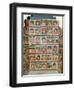 Scenes from the Kama Sutra in a Cupboard in the Juna Mahal Fort, Dungarpur, Rajasthan State, India-R H Productions-Framed Photographic Print