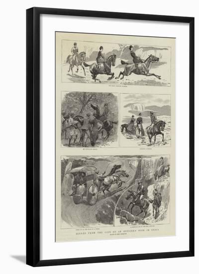 Scenes from the Life of an Officer's Wife in India-John Charlton-Framed Giclee Print