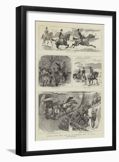 Scenes from the Life of an Officer's Wife in India-John Charlton-Framed Giclee Print