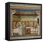 Scenes from the Life of Christ: Marriage at Cana-Giotto di Bondone-Framed Stretched Canvas
