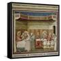 Scenes from the Life of Christ: Marriage at Cana-Giotto di Bondone-Framed Stretched Canvas