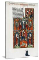 Scenes from the Life of Jesus, 1260-1270-null-Stretched Canvas