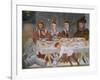 Scenes from the Life of Jesus Christ, Marriage at Cana, 15th Century-null-Framed Giclee Print