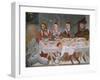 Scenes from the Life of Jesus Christ, Marriage at Cana, 15th Century-null-Framed Giclee Print