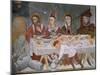 Scenes from the Life of Jesus Christ, Marriage at Cana, 15th Century-null-Mounted Giclee Print