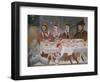 Scenes from the Life of Jesus Christ, Marriage at Cana, 15th Century-null-Framed Giclee Print