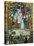 Scenes from the Life of Louis Ix, King of France, 13th Century-null-Stretched Canvas