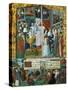 Scenes from the Life of Louis Ix, King of France, 13th Century-null-Stretched Canvas