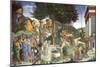 Scenes from the Life of Moses, 1481-1482-Sandro Botticelli-Mounted Giclee Print