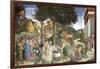 Scenes from the Life of Moses, 1481-1482-Sandro Botticelli-Framed Giclee Print