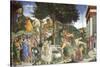 Scenes from the Life of Moses, 1481-1482-Sandro Botticelli-Stretched Canvas