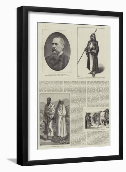 Scenes from the Life of R F Burton-null-Framed Giclee Print