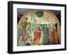 Scenes from the Life of Saint Joachim: Meeting at the Golden Gate-Benozzo Gozzoli-Framed Giclee Print
