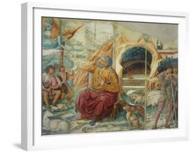 Scenes from the Life of Saint Joachim: the Annunciation-Benozzo Gozzoli-Framed Giclee Print