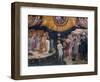 Scenes from the Life of Saint John the Baptist, Baptism of Jesus-Lorenzo & Jacopo Salimbeni-Framed Giclee Print