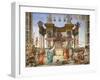 Scenes from the Life of Saint Philip: the Saint Driving the Dragon from the Temple-Filippino Lippi-Framed Giclee Print