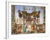 Scenes from the Life of Saint Philip: the Saint Driving the Dragon from the Temple-Filippino Lippi-Framed Giclee Print