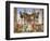 Scenes from the Life of Saint Philip: the Saint Driving the Dragon from the Temple-Filippino Lippi-Framed Giclee Print