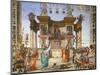 Scenes from the Life of Saint Philip: the Saint Driving the Dragon from the Temple-Filippino Lippi-Mounted Giclee Print