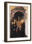 Scenes from the Life of St Benedict, St Benedict Exorcizes a Monk-Gentile da Fabriano-Framed Giclee Print