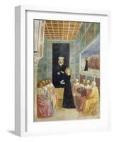 Scenes from the Life of St. Catherine: Saint Catherine's Disputation with the Philosophers-Tommaso Masolino Da Panicale-Framed Giclee Print