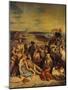 Scenes from the Massacre of Chios, 1822-Eugene Delacroix-Mounted Giclee Print