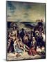 Scenes from the Massacre of Chios, 1822-Eugene Delacroix-Mounted Giclee Print