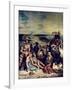 Scenes from the Massacre of Chios, 1822-Eugene Delacroix-Framed Giclee Print