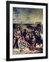 Scenes from the Massacre of Chios, 1822-Eugene Delacroix-Framed Giclee Print