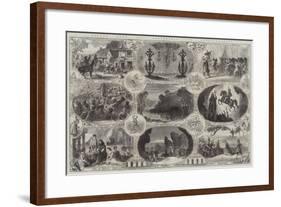 Scenes from the Pantomimes and Extravaganzas-null-Framed Giclee Print