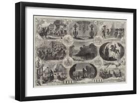 Scenes from the Pantomimes and Extravaganzas-null-Framed Giclee Print