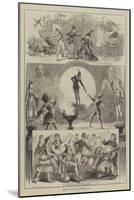 Scenes from the Pantomimes-David Henry Friston-Mounted Giclee Print