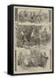 Scenes from the Pantomimes-David Henry Friston-Framed Stretched Canvas