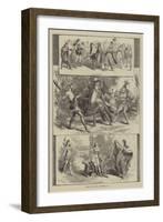 Scenes from the Pantomimes-David Henry Friston-Framed Giclee Print