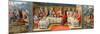 Scenes from the Passion of Christ, Predella Panel from the Tabernacle of the Sacraments, C.1484-6-Francesco Botticini-Mounted Giclee Print