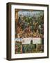 Scenes from the Seventh Crusade, 1248-1254 (15th Centur)-null-Framed Giclee Print