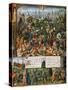 Scenes from the Seventh Crusade, 1248-1254 (15th Centur)-null-Stretched Canvas