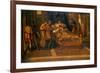 Scenes from the Story of David, 1561-Andrea Schiavone-Framed Giclee Print