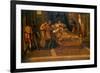 Scenes from the Story of David, 1561-Andrea Schiavone-Framed Giclee Print
