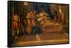 Scenes from the Story of David, 1561-Andrea Schiavone-Framed Stretched Canvas