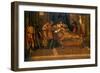 Scenes from the Story of David, 1561-Andrea Schiavone-Framed Giclee Print