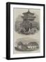 Scenes in Beijing-null-Framed Giclee Print