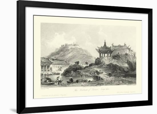 Scenes in China II-T. Allom-Framed Art Print