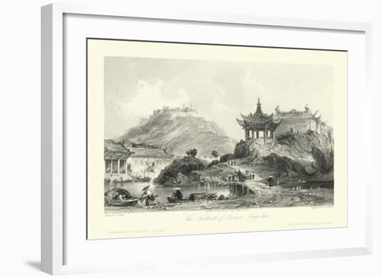 Scenes in China II-T. Allom-Framed Art Print