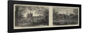 Scenes in Eversley-null-Framed Giclee Print