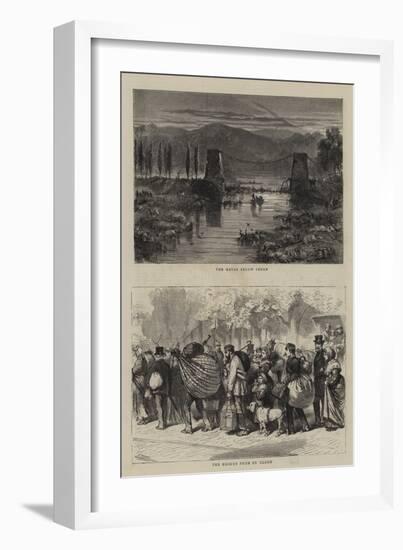 Scenes in France-Godefroy Durand-Framed Giclee Print